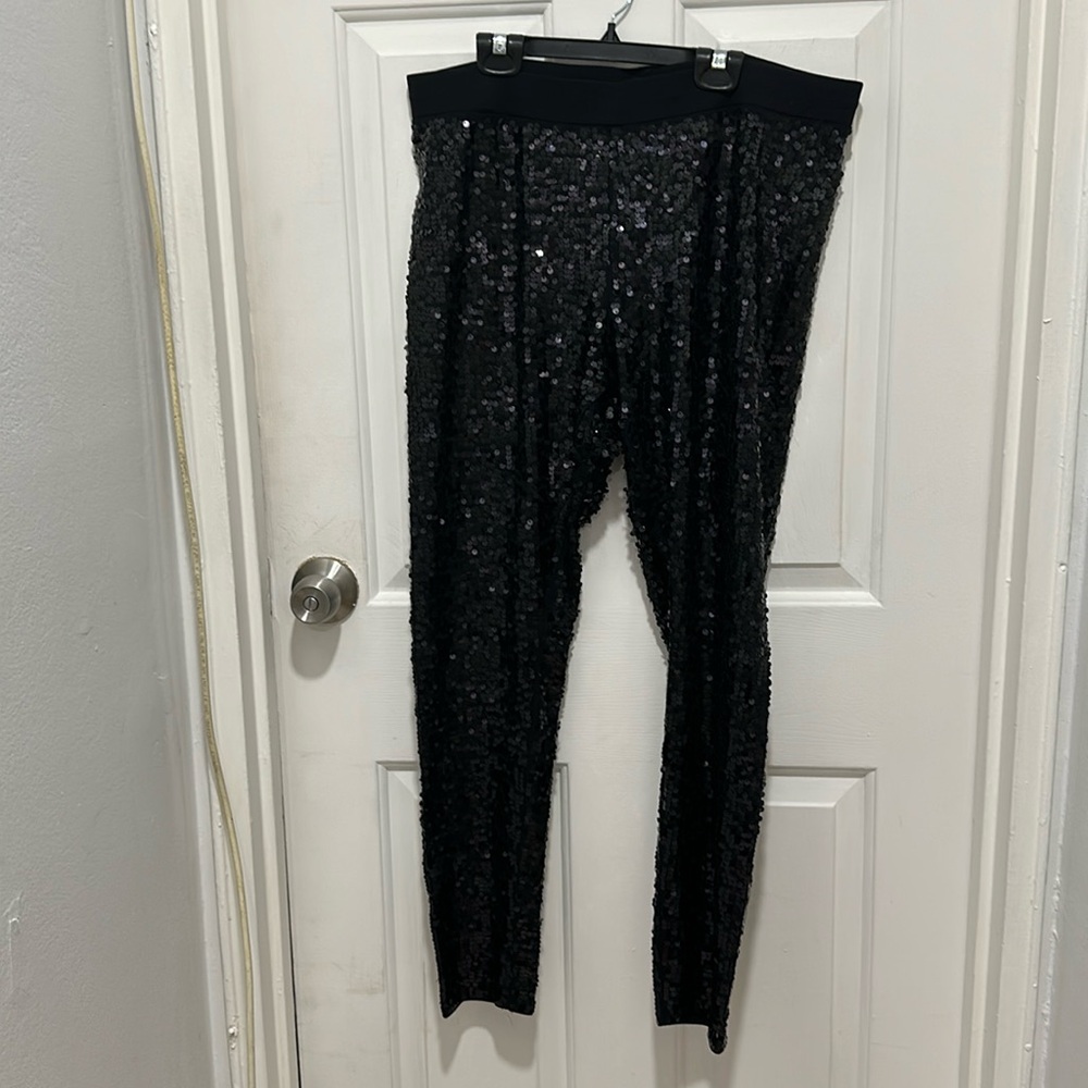 Express Sequin Pants - image 1